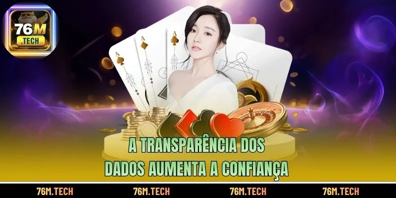 A transparência dos dados aumenta a confiança