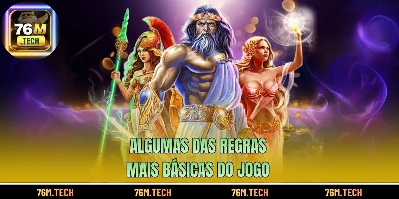 Algumas das regras mais básicas do jogo